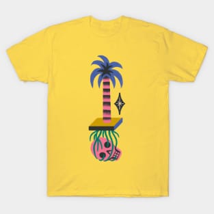 skull bonsay coconut T-Shirt